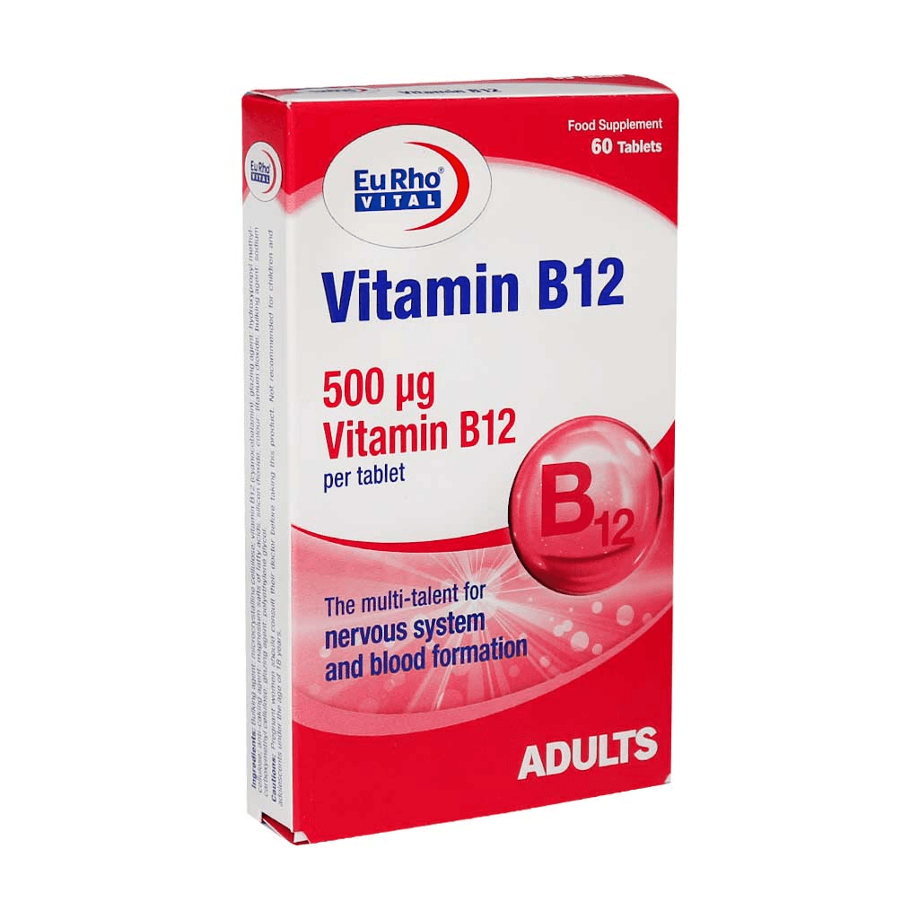قرص ویتامین B12 یوروویتال 60 عدد - تصویر 4