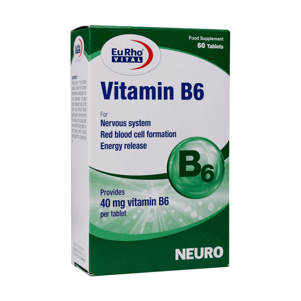 قرص ویتامین B6 یوروویتال 60 عدد - تصویر 4