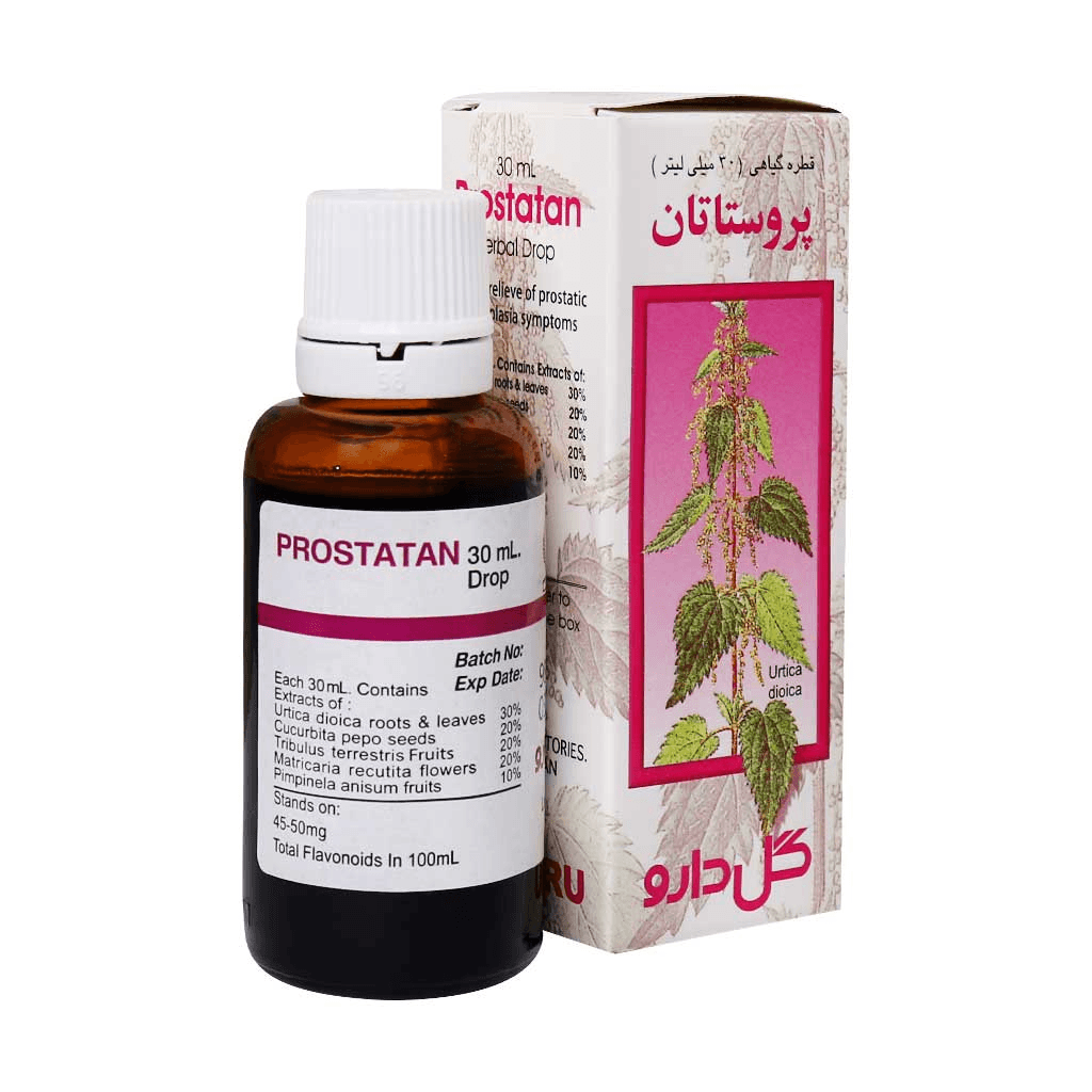قطره گیاهی پروستاتان گل دارو 30 میلی لیتر - تصویر 2