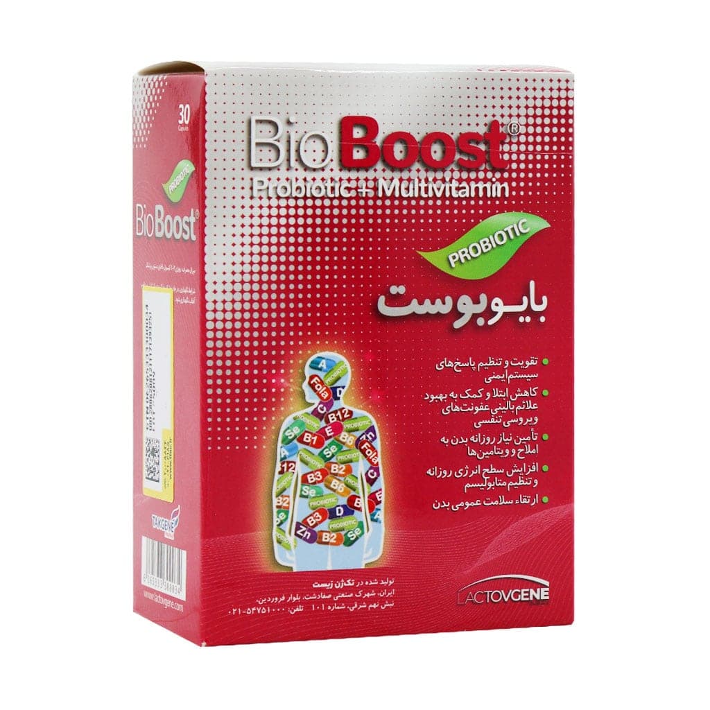 کپسول بایو بوست تک ژن فارما 30 عدد