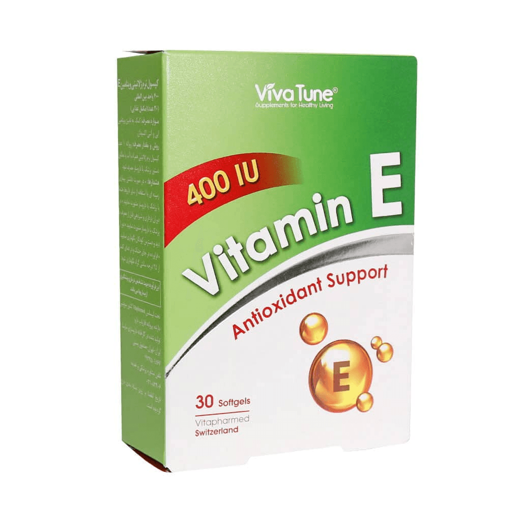 کپسول نرم ژلاتینی ویتامین E 400 واحد ویواتیون 30 عدد - تصویر 4