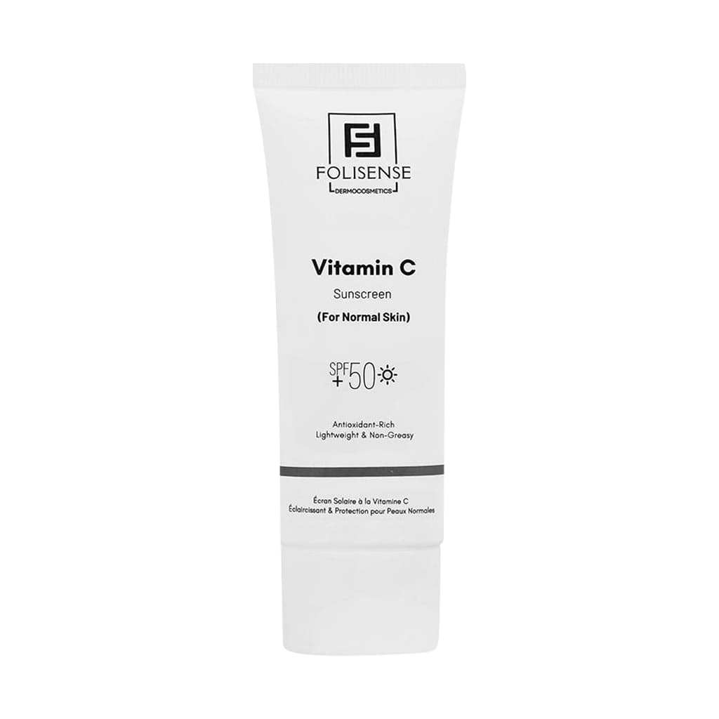 کرم ضد آفتاب SPF50 روشن کننده ویتامین C فولی سنس 40 میلی لیتر