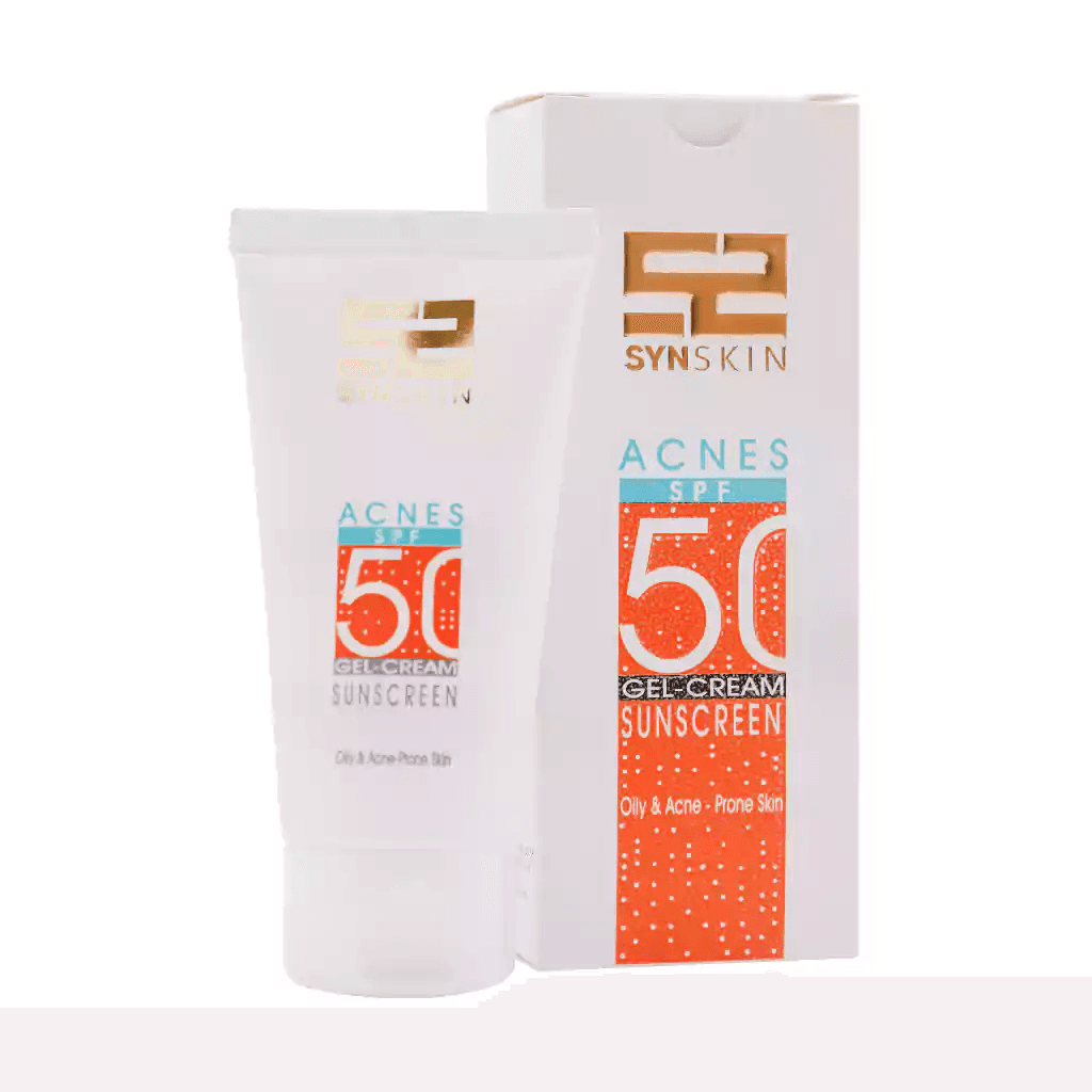 ژل کرم ضد آفتاب اکنس SPF50 ساین اسکین مناسب پوست چرب و مستعد جوش 50 میلی لیتر