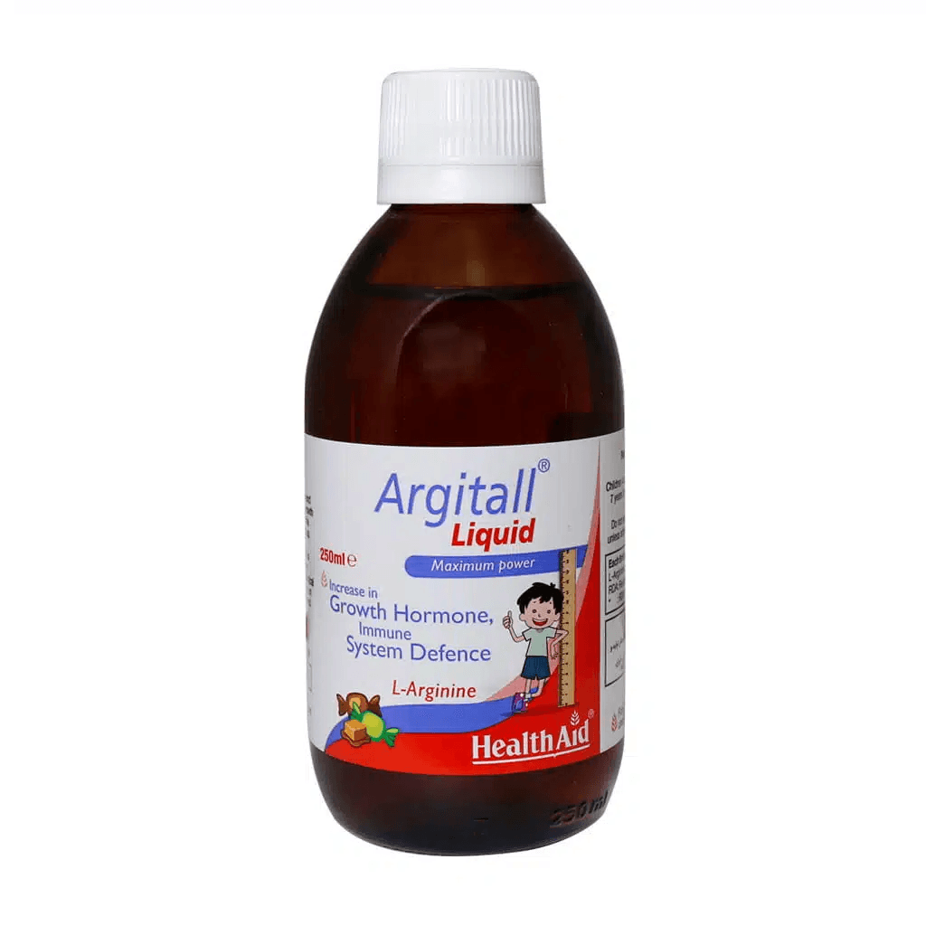 شربت آرژیتال هلث اید مکمل رشد کودک 250 میلی لیتر - تصویر 2