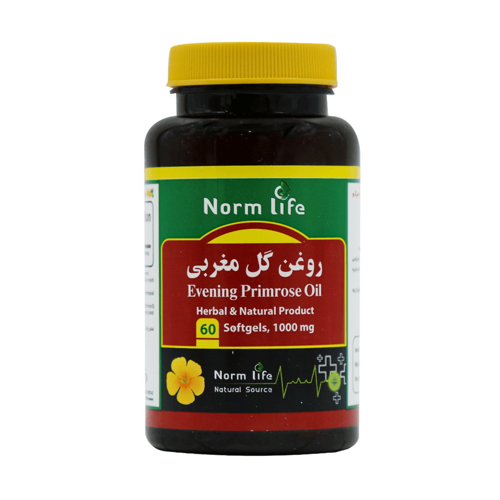 سافت ژل روغن گل مغربی نورم لایف 60 عدد